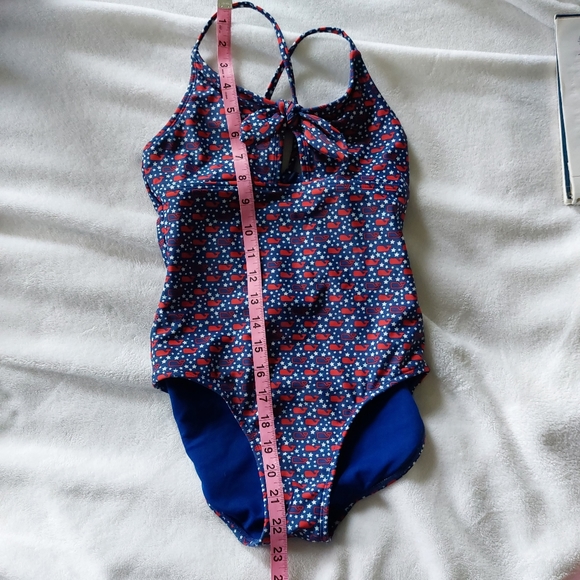 Vineyard Vines for Target One-Piece Girl's Swimsuit - Picture 9 of 12